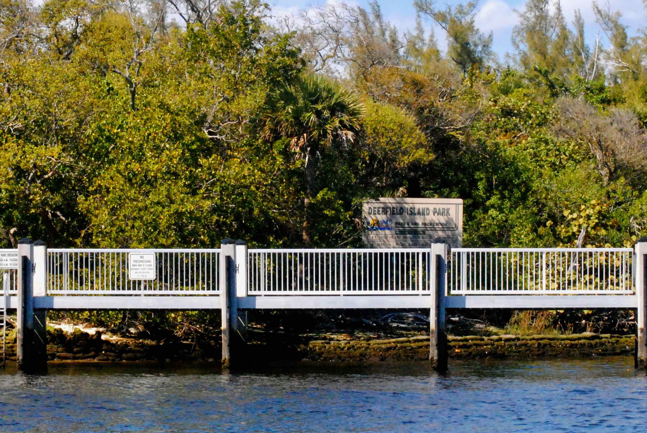 view from mainland